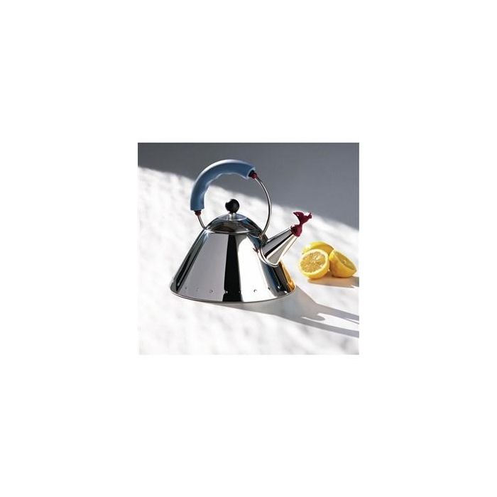 Alessi 9093 Hervidor de Acero Inoxidable 18/10 con Silbato en Forma de Pájaro 2 Alessi 9093 Hervidor de Acero Inoxidable 18/10 con Silbato en Forma de Pájaro 2