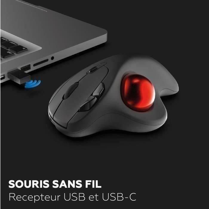 Mobility Lab MOB3700527313276 Ratón Inalámbrico Trackball Negro 4 Mobility Lab MOB3700527313276 Ratón Inalámbrico Trackball Negro 4