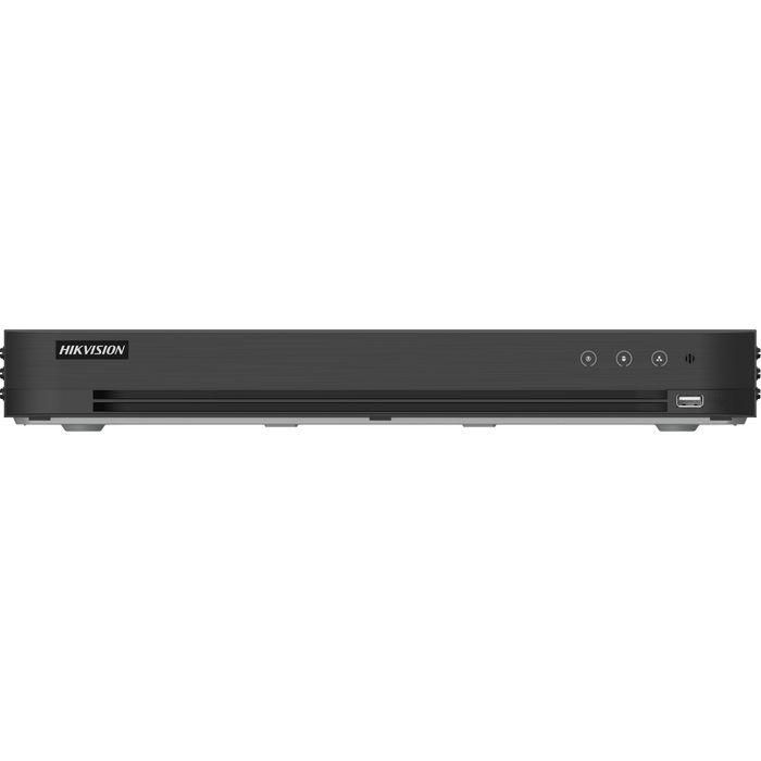 Hikvision Grabador de vídeo DVR 16 canales 5en1 AcuSense 1080p MD 2.0 H.265 2HDD 1U 3 Hikvision Grabador de vídeo DVR 16 canales 5en1 AcuSense 1080p MD 2.0 H.265 2HDD 1U 3