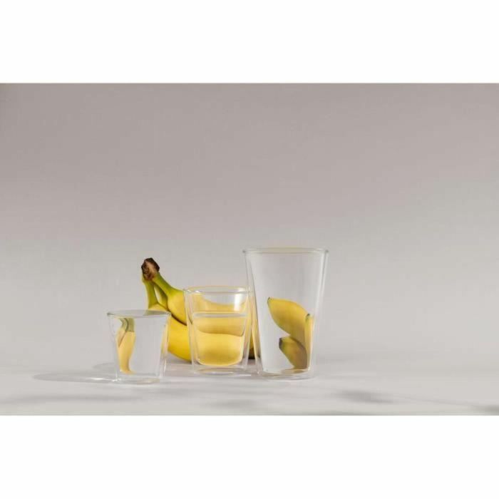 Set de Vasos Bodum 100 ml Transparente Vidrio de Borosilicato Liso 6 Piezas (6 Unidades) 2 Set de Vasos Bodum 100 ml Transparente Vidrio de Borosilicato Liso 6 Piezas (6 Unidades) 2