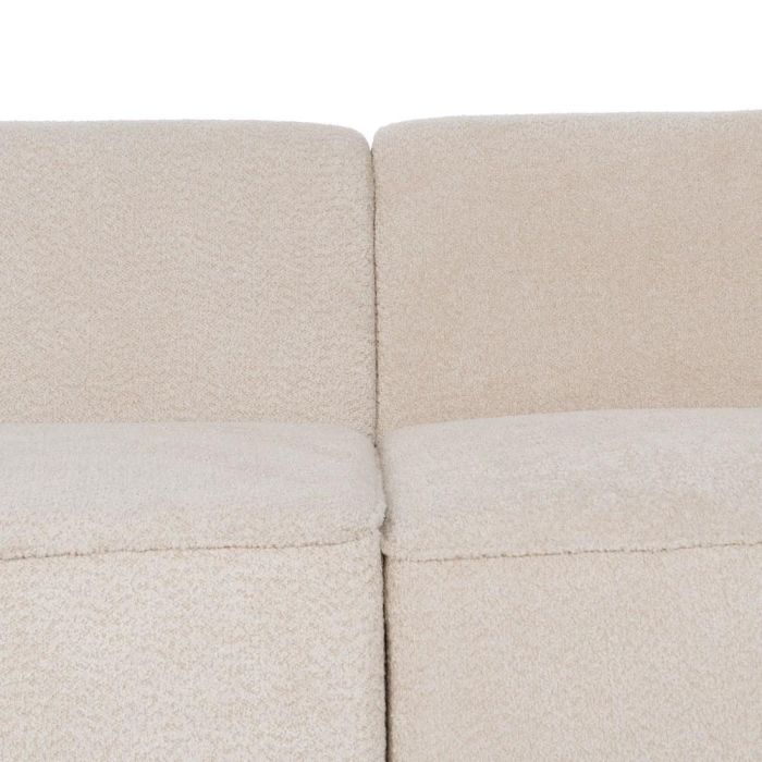 Sofá 2 Piezas Beige Tejido Salón 300 X 107 X 75 cm