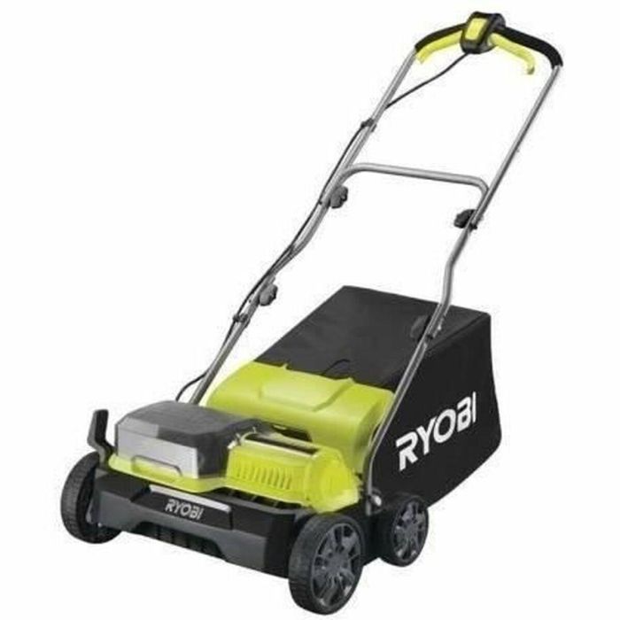 Escarificador/aireador - RYOBI - Brushless - Ø 35 cm - 2 en 1 - Contenedor flexible de 55 L - 2 baterías de 36V (18V ONE+) 4 Ah + 1 cargador