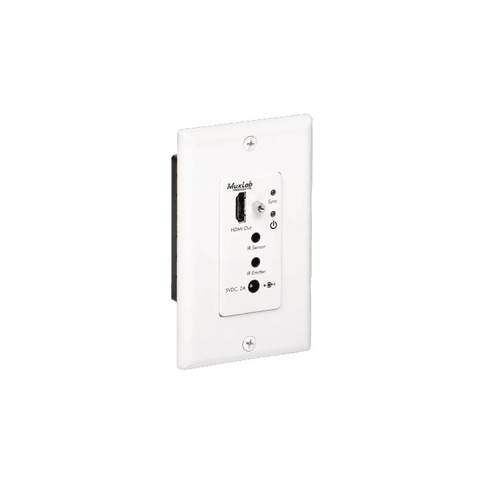 Wallplate Receptor Hdmi, Hdbt, Uhd-4K 1 Wallplate Receptor Hdmi, Hdbt, Uhd-4K 1
