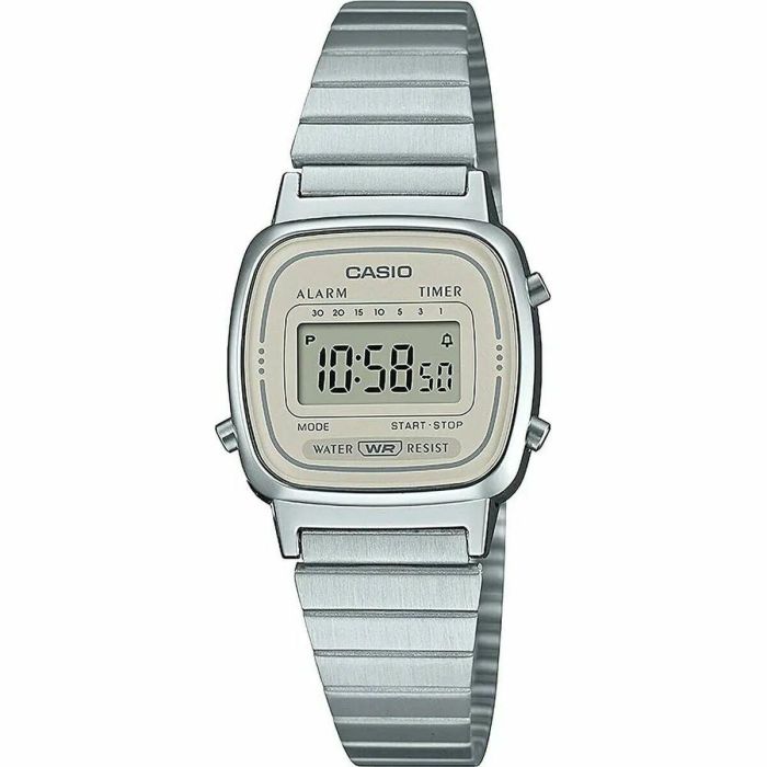 Reloj Mujer Casio LA670WEA-8AEF Plateado 1