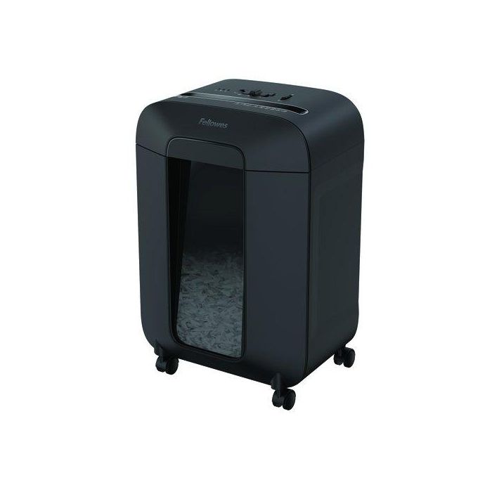 Destructora Fellowes Lx85 Negra (12H Partic.) Nv.Seg.4- Particula 4X40Mm, Ancho 246Mm, Dep.19L