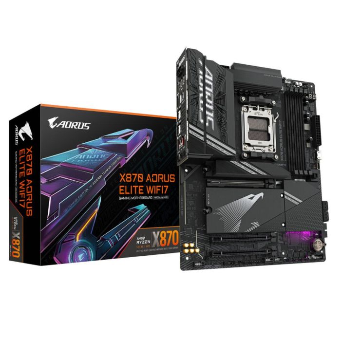 Placa Base Gigabyte X870 AORUS ELITE WIFI7 AMD AM5 AMD X870