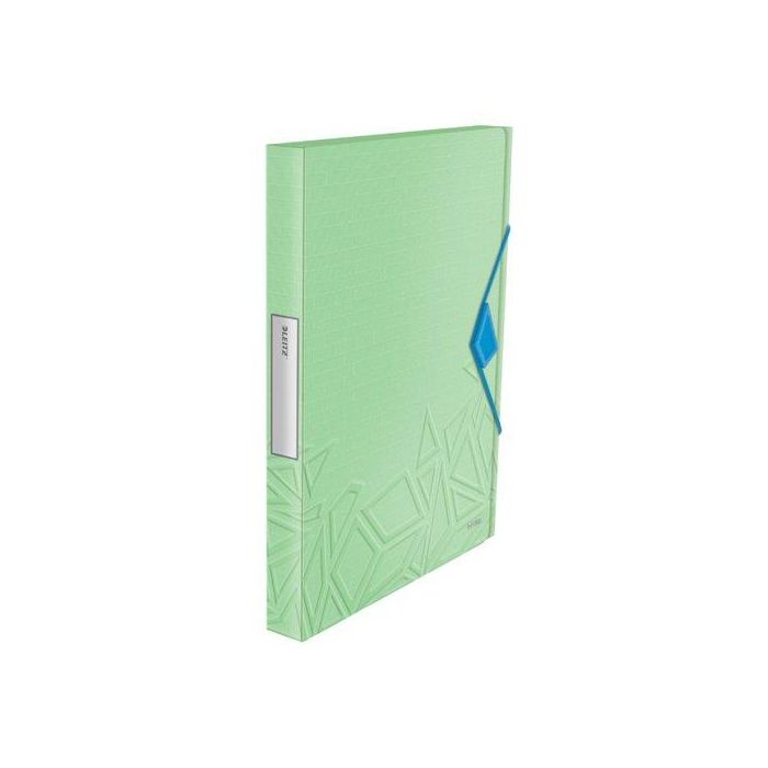 Carpeta De Proyectos Leitz Urban Chic Pp A4 Gomas 2,5 Cm Verde (Set de 5)