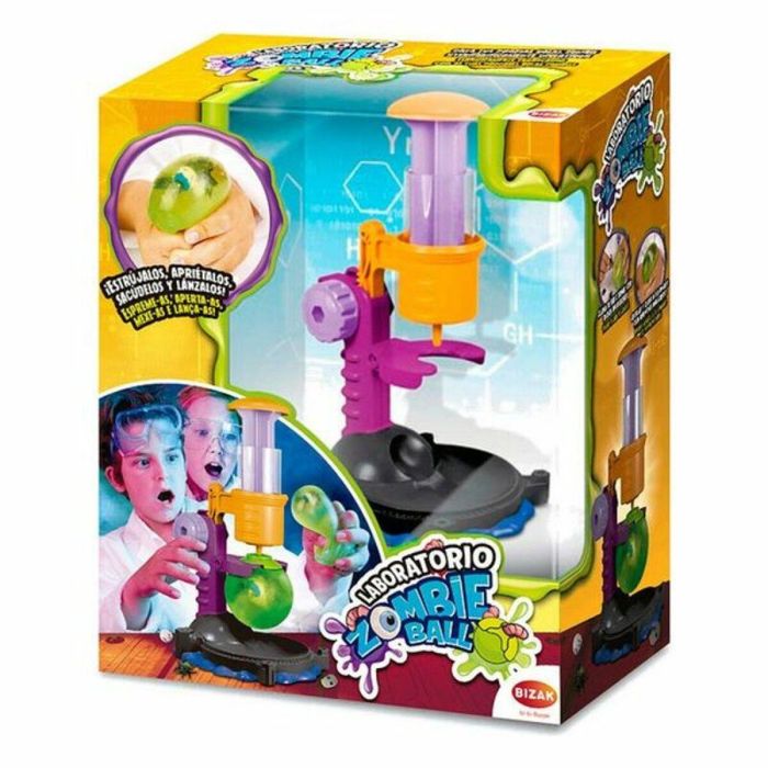 Laboratorio Zombie Ball - Juguete Espeluznante con Bola, Escarabajos, Ratas, Arañas, Calavera y Ojo para Niños 1 Laboratorio Zombie Ball - Juguete Espeluznante con Bola, Escarabajos, Ratas, Arañas, Calavera y Ojo para Niños 1