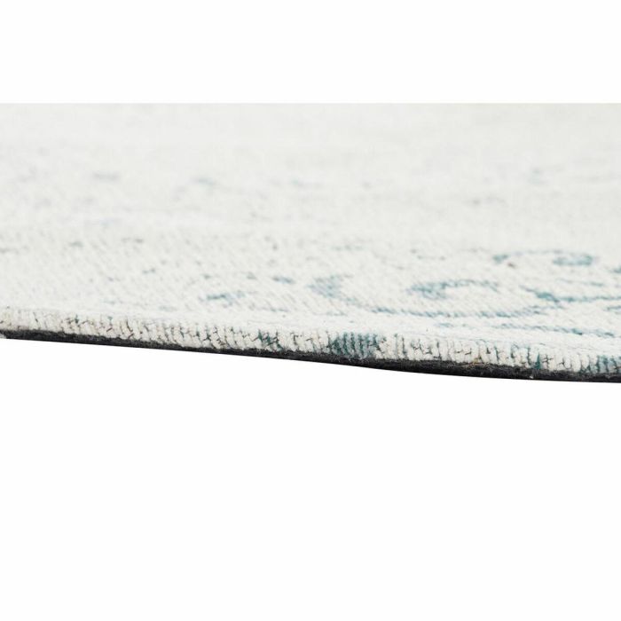 Alfombra Arabe DKD Home Decor Azul Blanco 200 x 1 x 200 cm 2