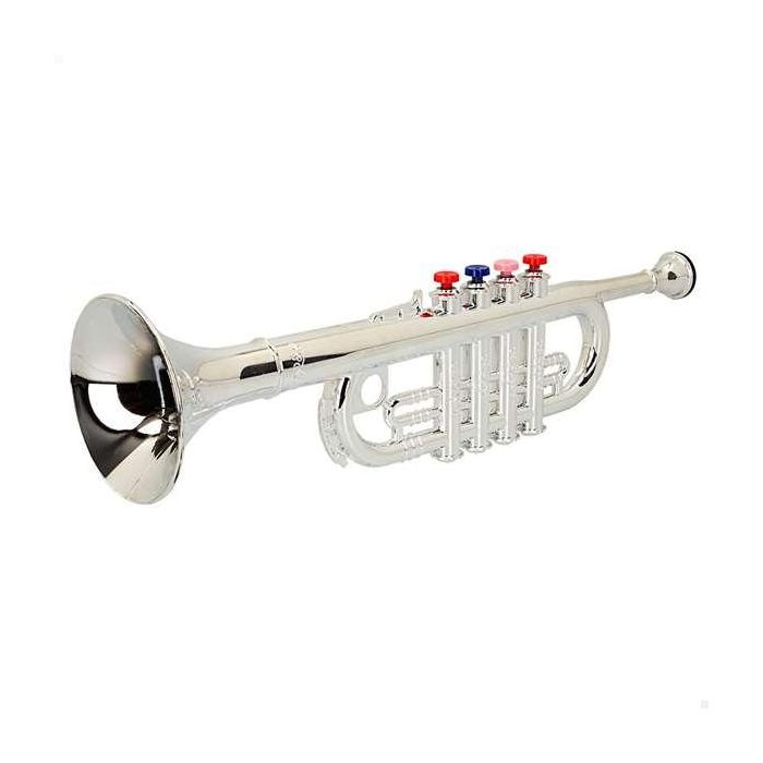 Trompeta bontempi con 4 botones 37x13.5x9 cm Trompeta bontempi con 4 botones 37x13.5x9 cm