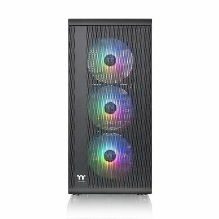 Caja de PC - THERMALTAKE - S200 TG ARGB (Negro) - Torre media - Formato ATX - Sin fuente de alimentación 4 Caja de PC - THERMALTAKE - S200 TG ARGB (Negro) - Torre media - Formato ATX - Sin fuente de alimentación 4