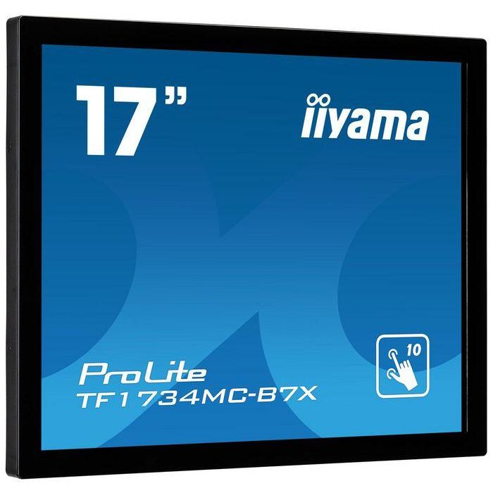 iiyama ProLite TF1734MC-B7X monitor pantalla táctil 43,2 cm (17") 1280 x 1024 Pixeles Multi-touch Negro 1 iiyama ProLite TF1734MC-B7X monitor pantalla táctil 43,2 cm (17") 1280 x 1024 Pixeles Multi-touch Negro 1