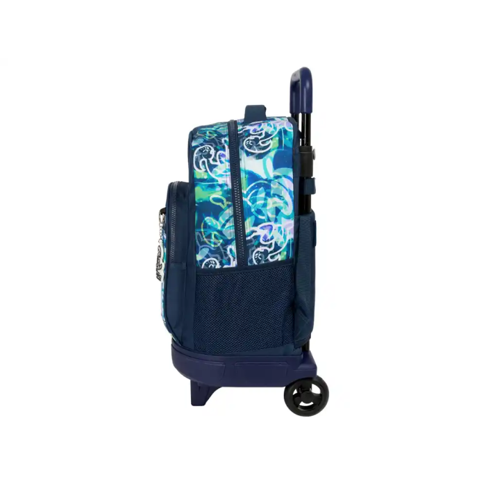 Mochila Escolar con Ruedas El Niño Kook Azul marino 33 x 45 x 22 cm 2