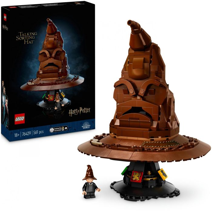 Lego 76429 Harry Potter El Sombrero Seleccionador Que Habla, Tema de Hogwarts, Idea de Regalo 13