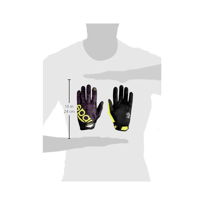 Guantes Sparco Meca 3 Talla XL Negro-Amarillo S002093NRGF4XL 2 Guantes Sparco Meca 3 Talla XL Negro-Amarillo S002093NRGF4XL 2