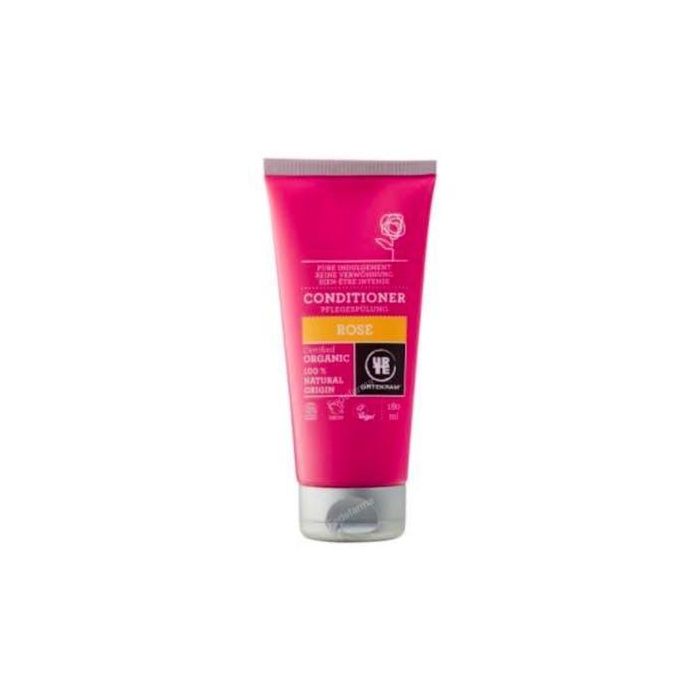 URTEKRAM Acondicionador de Rosas Eco Vegan 180ml - Nutre e Hidrata Cabello Natural