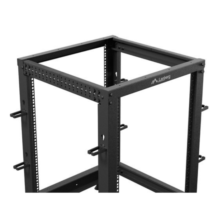 Lanberg OR01-6115-B Armario Rack Independiente 15U para Servidores y Equipos de Red, Carga Máxima 600 kg, Negro 6 Lanberg OR01-6115-B Armario Rack Independiente 15U para Servidores y Equipos de Red, Carga Máxima 600 kg, Negro 6