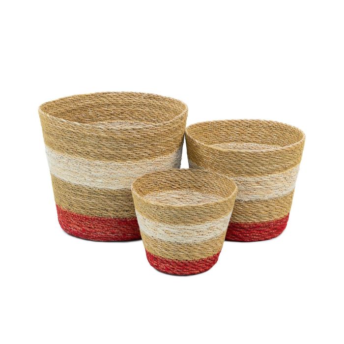 Inde Cesta Cónica Seagrass 26 cm Privilege Almacenamiento 1