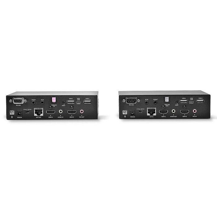 Lindy 100m Cat.6 Dual Head HDMI, USB and RS-232 Extender 3 Lindy 100m Cat.6 Dual Head HDMI, USB and RS-232 Extender 3