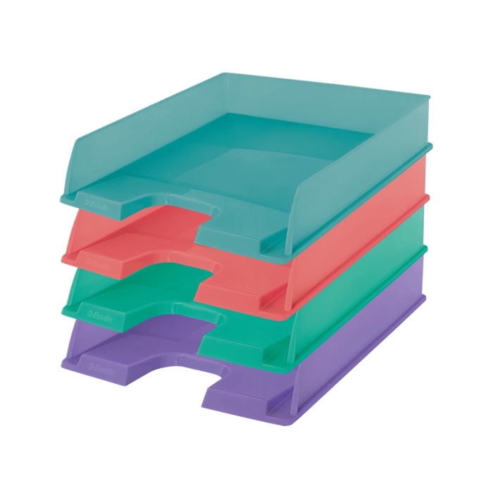 Esselte Bandeja Portadocumentos Colour'Breeze A4, Colores Surtidos, Plástico, 365x350x268 mm 0 Esselte Bandeja Portadocumentos Colour'Breeze A4, Colores Surtidos, Plástico, 365x350x268 mm 0