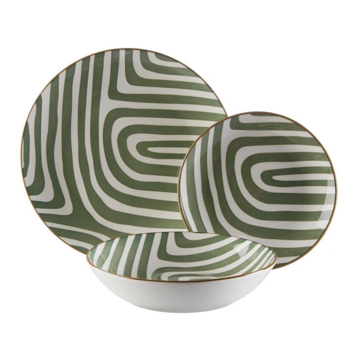 Vajilla Versa Verde Porcelana Vajilla Versa Verde Porcelana