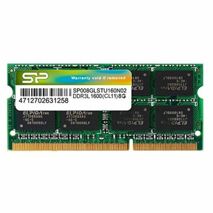 Memoria RAM Silicon Power SP008GLSTU160N02 8 GB 1600 MHz DDR3-PC3-12800