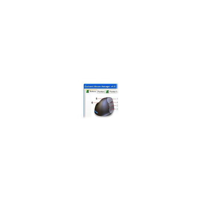 Evoluent VerticalMouse 4, small, 6 buttons, USB, Windows XP/7/Vista 9 Evoluent VerticalMouse 4, small, 6 buttons, USB, Windows XP/7/Vista 9