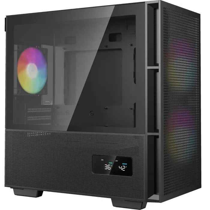 Deepcool CH360 Digital Caja Minitorre M-ATX Negra Sin Fuente de Alimentación 1