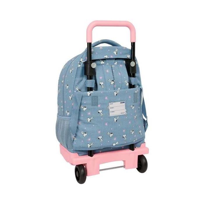 SAFTA Trolley Snoopy Peanuts 45cm con Mochila Extraible, Gran Capacidad, Bolsillo Frontal y Lateral, Base Reforzada y Asa Extraible 1 SAFTA Trolley Snoopy Peanuts 45cm con Mochila Extraible, Gran Capacidad, Bolsillo Frontal y Lateral, Base Reforzada y Asa Extraible 1