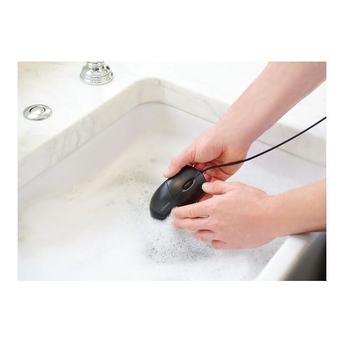 Kensington Pro Fit Ratón Óptico Lavable 3 Botones 1600 DPI con Cable Negro 0 Kensington Pro Fit Ratón Óptico Lavable 3 Botones 1600 DPI con Cable Negro 0