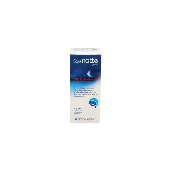 Serenotte by Specchiasol Melatonina 1,9mg Líquida para Relajación y Ayuda al Sueño 50ml