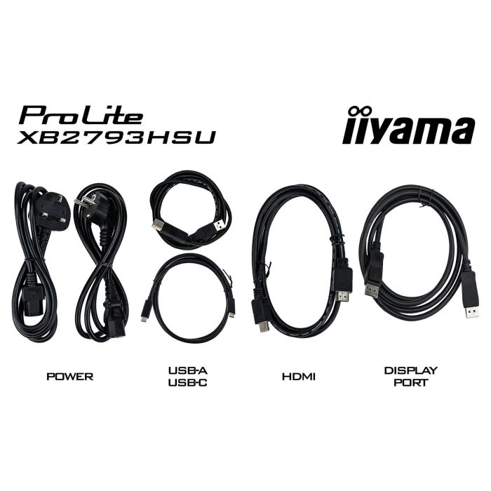 Iiyama ProLite X4373UHSU-B2 Monitor 43" (108 cm) 4K Ultra HD 3840x2160 VA, 60Hz, HDR10, USB-C 95W, Altavoces 14W, Negro 7