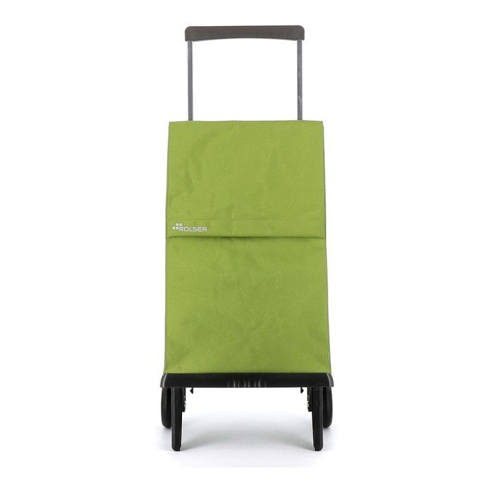 Rolser Carro de la Compra Plegamatic Original MF 2 Ruedas Plegable 40L Color Lima Diseño Bolso 3