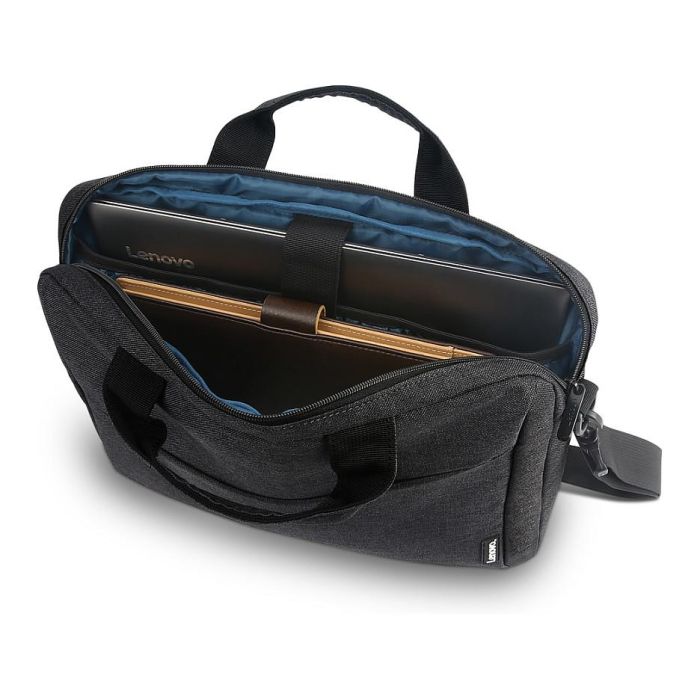 Lenovo T210 Funda para portátil de hasta 15.6", Negra, Diseño Casual y Elegante con Múltiples Compartimentos 2