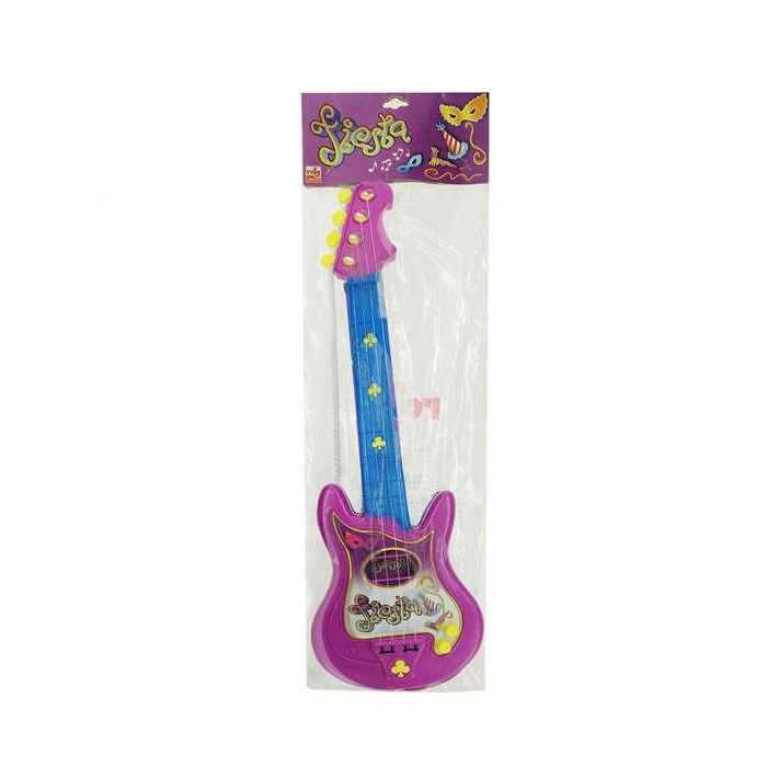 Reig Guitarra Eléctrica de Juguete Fiesta 4 Cuerdas para Niños +4 Años, Plástico, 56x18x4 cm 5
