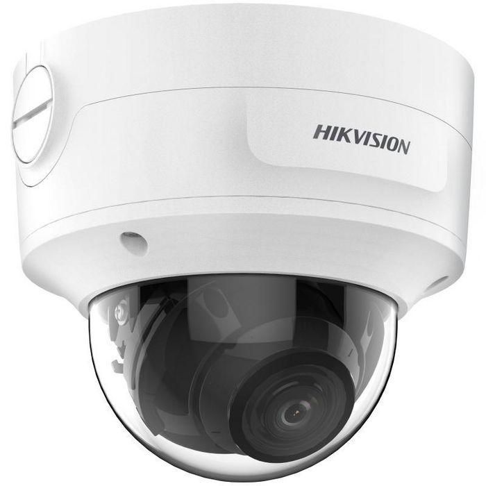 Hikvision Cámara IP minidomo 4M DarkFighter 2.7-13.5mm antivandálico IR40 IK10 IP66 12V/PoE. Audio, alarma 1