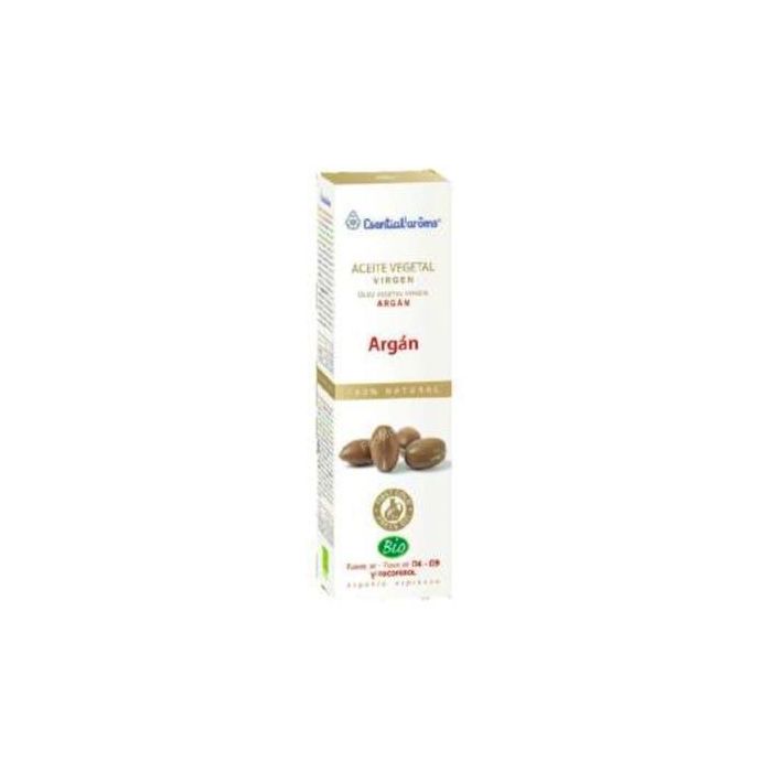 ESENTIAL AROMS Aceite Vegetal Argán Alimentario Bio 100ml - Rico en Ácidos Grasos Esenciales, Hidratante y Nutritivo Cutáneo