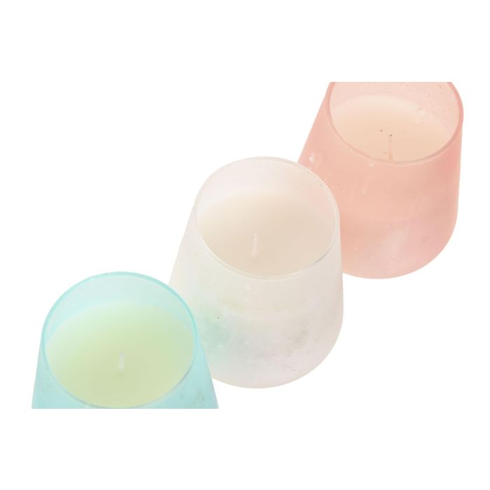 Vela Shabby DKD Home Decor Azul Blanco 9 x 10 x 9 cm (6 Unidades) 2 Vela Shabby DKD Home Decor Azul Blanco 9 x 10 x 9 cm (6 Unidades) 2