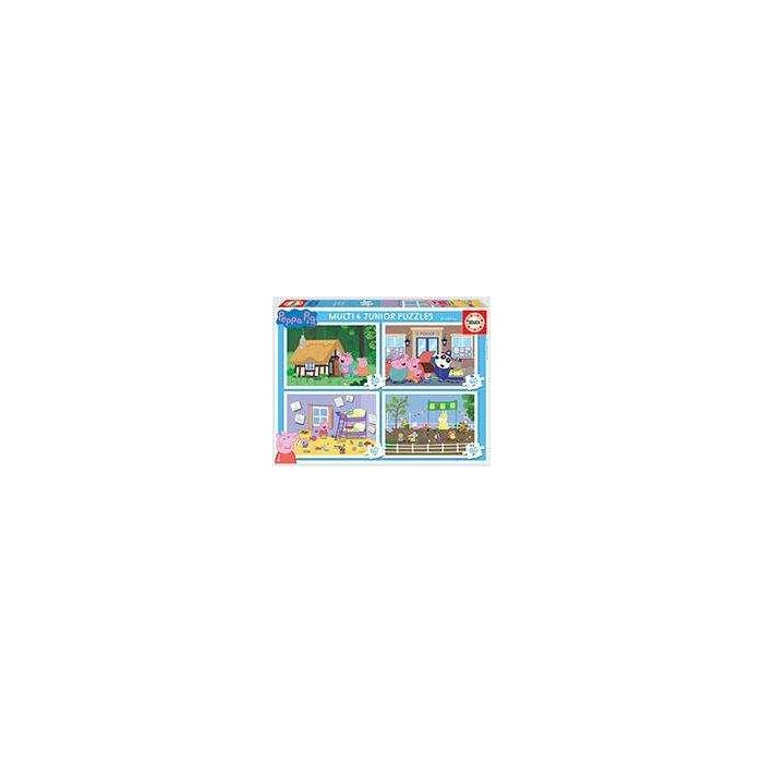 Puzzles Multi 4 Junior Peppa Pig 20-40-60-80 18645 Educa 2 Puzzles Multi 4 Junior Peppa Pig 20-40-60-80 18645 Educa 2
