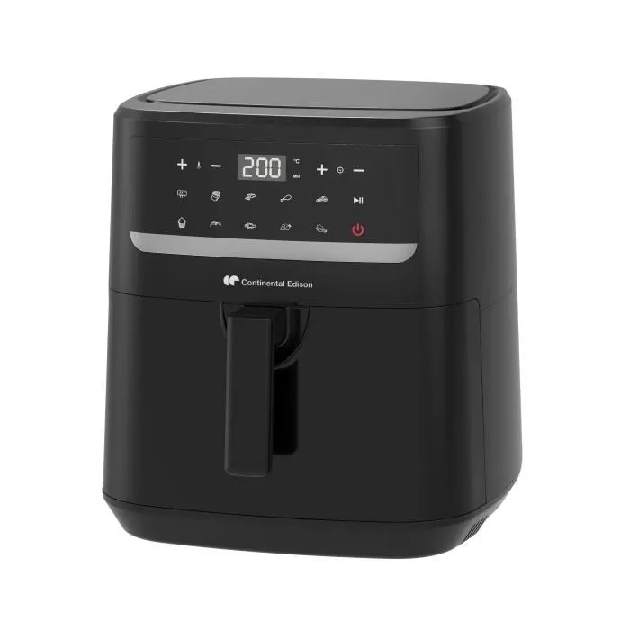 Continental Edison Freidora de Aire CEFR240092L - 9.2 L - 1800 W - Negra 2