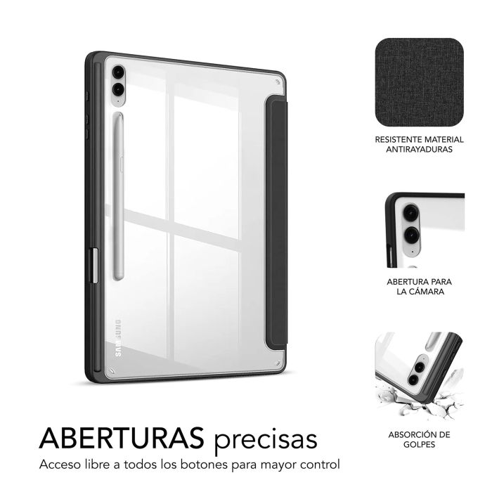 SUBBLIM Clear Shock Case Samsung S9+/S9 FE+ 12,4" 4 SUBBLIM Clear Shock Case Samsung S9+/S9 FE+ 12,4" 4