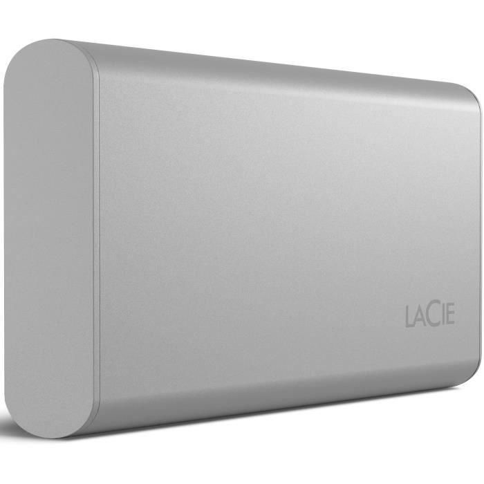 SSD externo - LaCie - SSD portátil - 500 GB - NVMe - USB-C 3 SSD externo - LaCie - SSD portátil - 500 GB - NVMe - USB-C 3