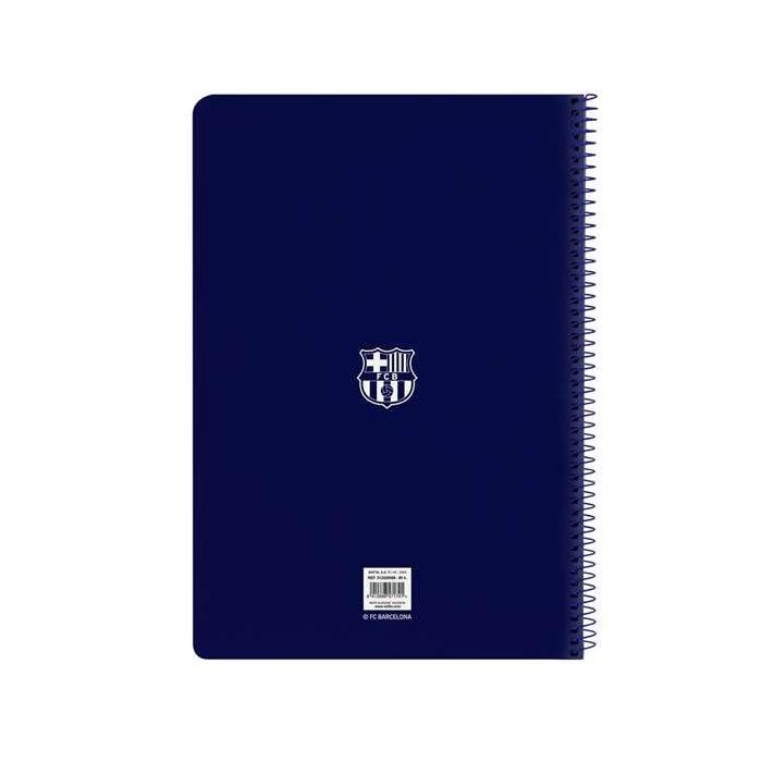 Cuaderno Espiral Safta Folio 80 Hojas 60 gr Cuadro 4 mm Tapa Extradura F.C. Barcelona 3 Cuaderno Espiral Safta Folio 80 Hojas 60 gr Cuadro 4 mm Tapa Extradura F.C. Barcelona 3