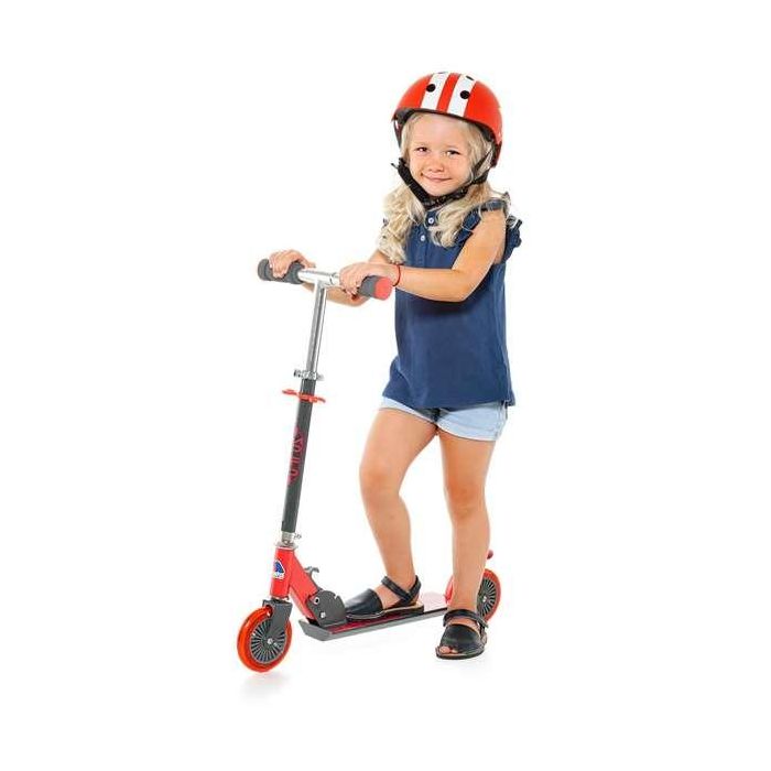 Patinete 2 ruedas plegable rojo. altura con dos posicones 72-77 cm soporta 50 kg 4 Patinete 2 ruedas plegable rojo. altura con dos posicones 72-77 cm soporta 50 kg 4