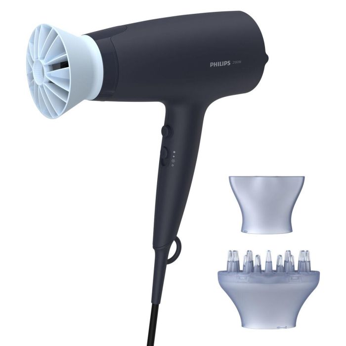 Secador de Pelo Philips 3000 BHD360/20 Secador Azul marino deep blue 2100 W 0 Secador de Pelo Philips 3000 BHD360/20 Secador Azul marino deep blue 2100 W 0