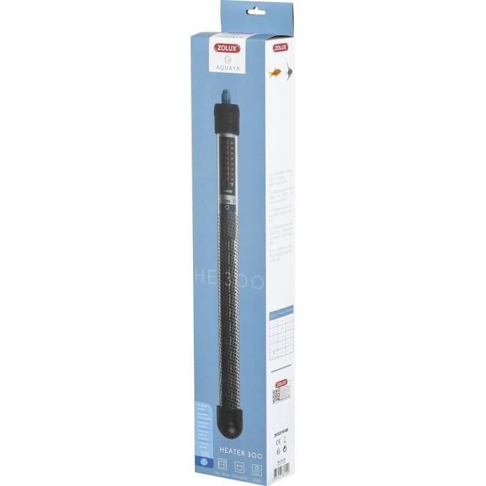 Calentador de acuario - ZOLUX - 300W - Longitud 36cm - Peces de agua fría - Rectangular 1 Calentador de acuario - ZOLUX - 300W - Longitud 36cm - Peces de agua fría - Rectangular 1