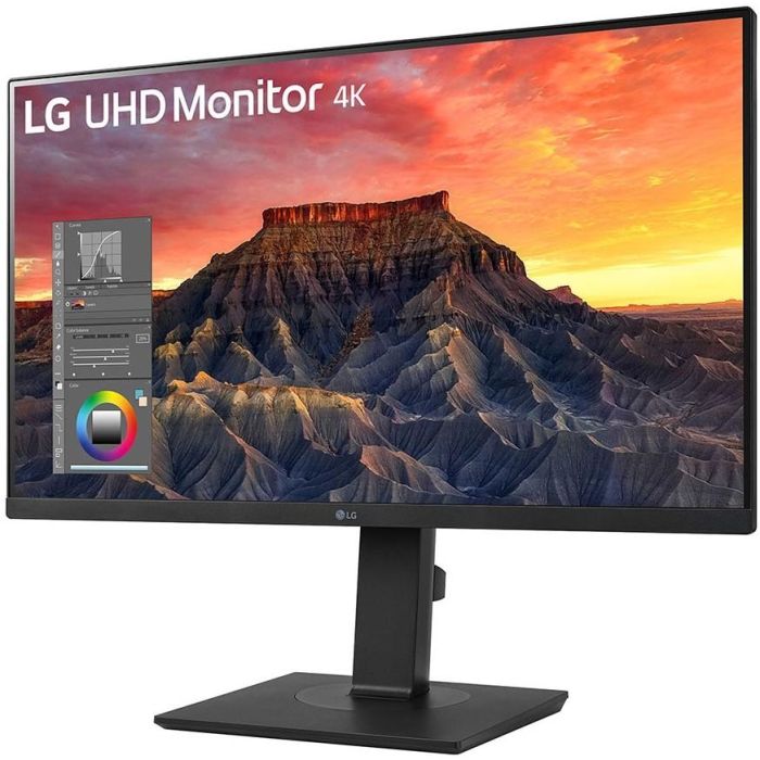 LG 27BQ65UB-B Monitor 27" QHD 2560x1440 IPS USB-C Pivot HDMI DisplayPort Negro 1