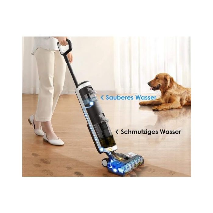 Aspirador Escoba Tineco Floor One S3 Azul Blanco 2 Aspirador Escoba Tineco Floor One S3 Azul Blanco 2