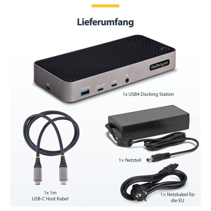 Hub USB Startech 116E-USBC-DOCK 11