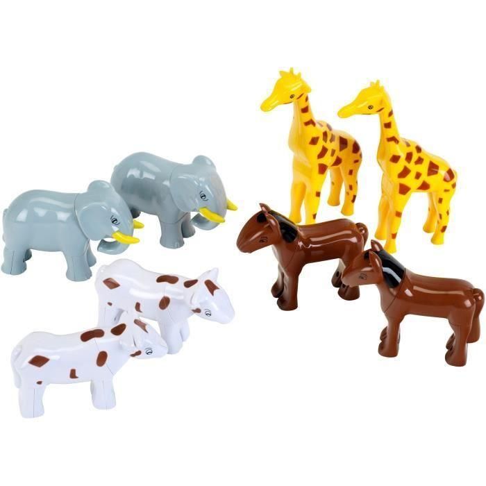 Klein KLE4009847000668 Puzzle de Animales Magnéticos Grandes, 8 Animales Divertidos con 32 Piezas, para Niños desde 12 Meses 1 Klein KLE4009847000668 Puzzle de Animales Magnéticos Grandes, 8 Animales Divertidos con 32 Piezas, para Niños desde 12 Meses 1